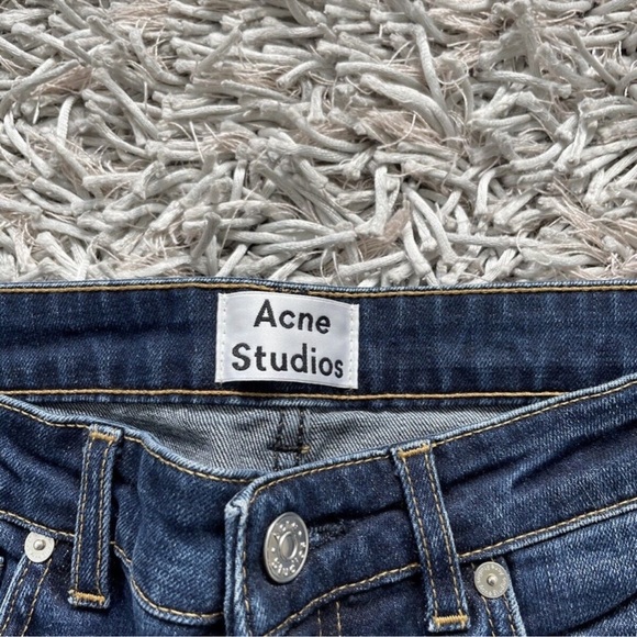 Acne Studios Row Prince Blue Jeans 28 US - Picture 5 of 7